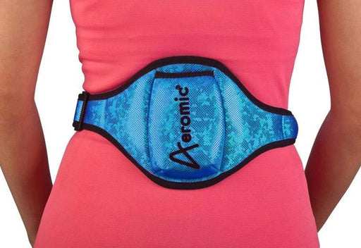 Aeromic Aeromic Standard Vertical Sports Pouch - Turquoise Sparkle