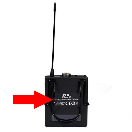 AKG AKG Model PT45-A Pocket transmitter, Perception Wireless 45 single component - A Band