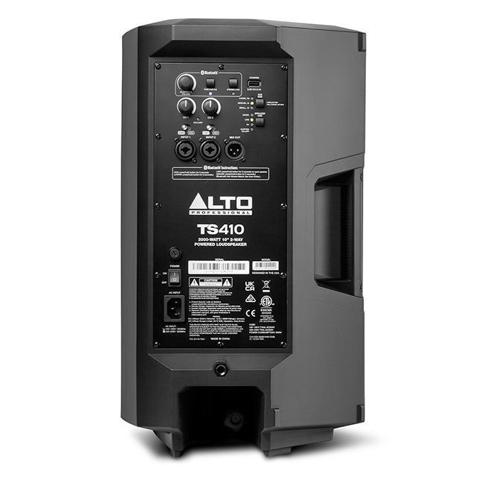 ALTO TS410 2000-Watt 10-Inch 2-Way Powered Loudspeaker with