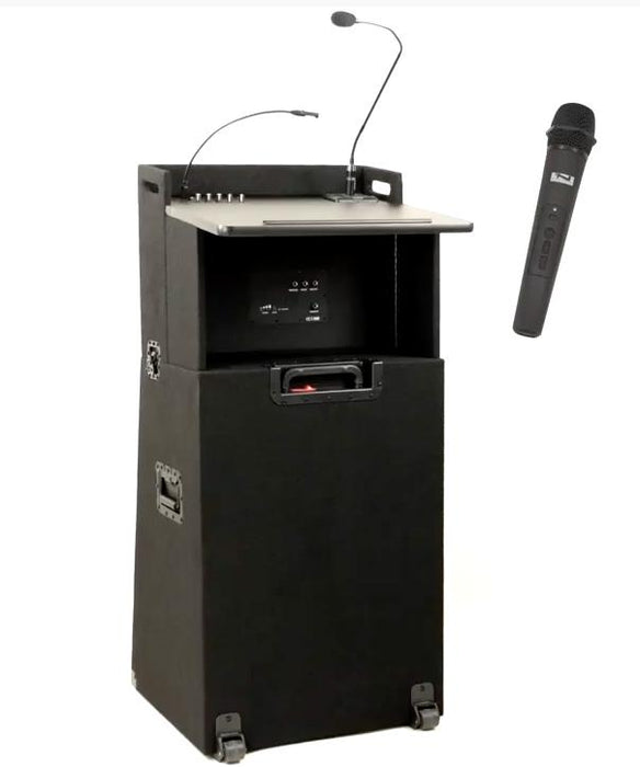 Anchor Audio Anchor Audio Acclaim 2 Lectern and Base with Handheld Microphones