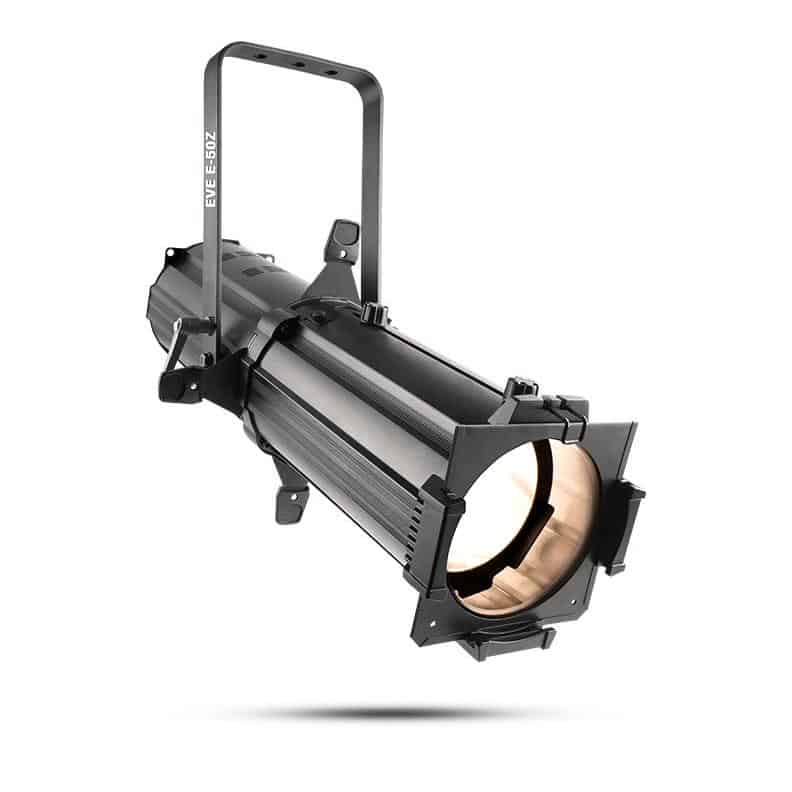 Chauvet Chauvet DJ EVE E-50Z 50W Warm White LED Ellipsoidal, Black (Spot Light)
