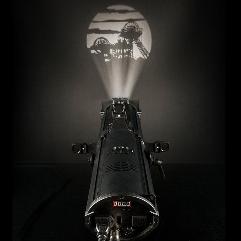 Chauvet Chauvet DJ EVE E-50Z 50W Warm White LED Ellipsoidal, Black (Spot Light)