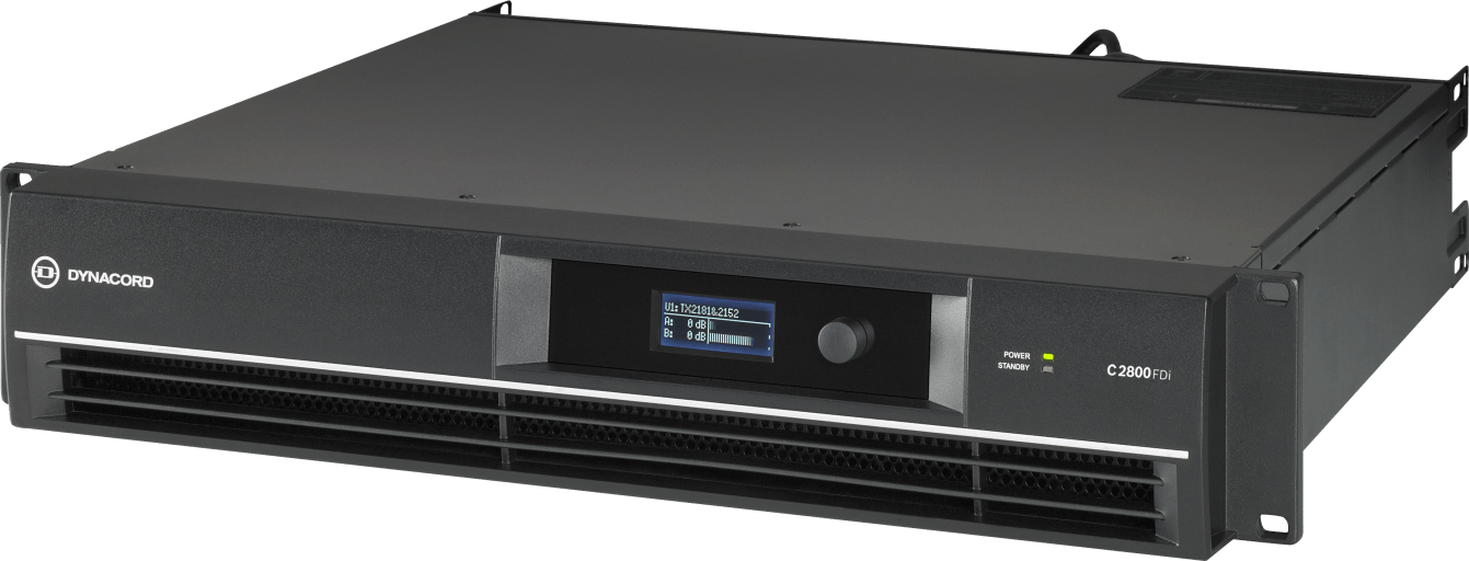 Stereo Pre Amplifier DC 本体 Dynacord C2800FDI-US DSP Power Amplifier — AV Now Fitness Sound