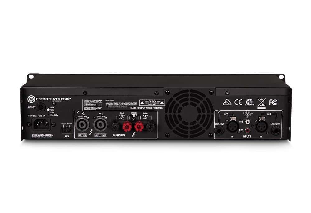 美品　Crown XLS 2502 パワーアンプ Crown XLS 2502 Power Amplifier — AV Now Fitness Sound