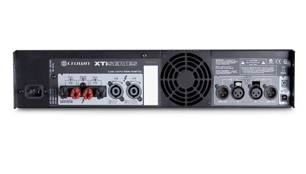 Crown XTI1002 Power Amplifier for Group Exercise Sound Systems