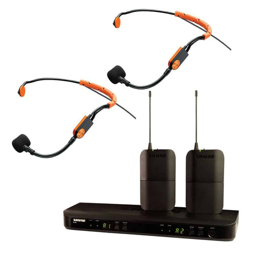 Shure Dual Shure BLX Wireless System with SM31FH Headsets for Team-Teaching