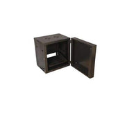 AV Now DWR-12-22 Metal 12 Space Wall Rack Without Door (Hinged)