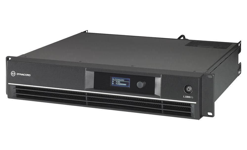 DYNACORD L1800FD パワーアンプ Dynacord L1800 Power Amplifier for Live and Mobile Performances