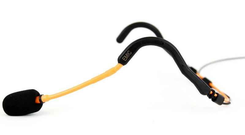 Fitness Audio E-Mic Fitness Headset Microphone Wired for 3-Pin Galaxy Audio