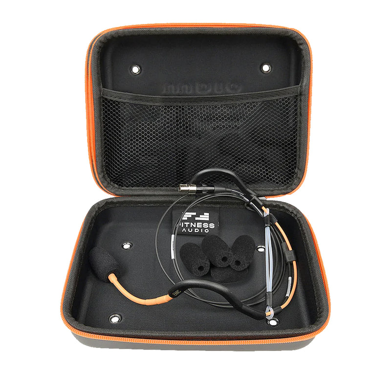E-Mic Fitness Headset Microphone, Mic Case and Windscreen Bundle