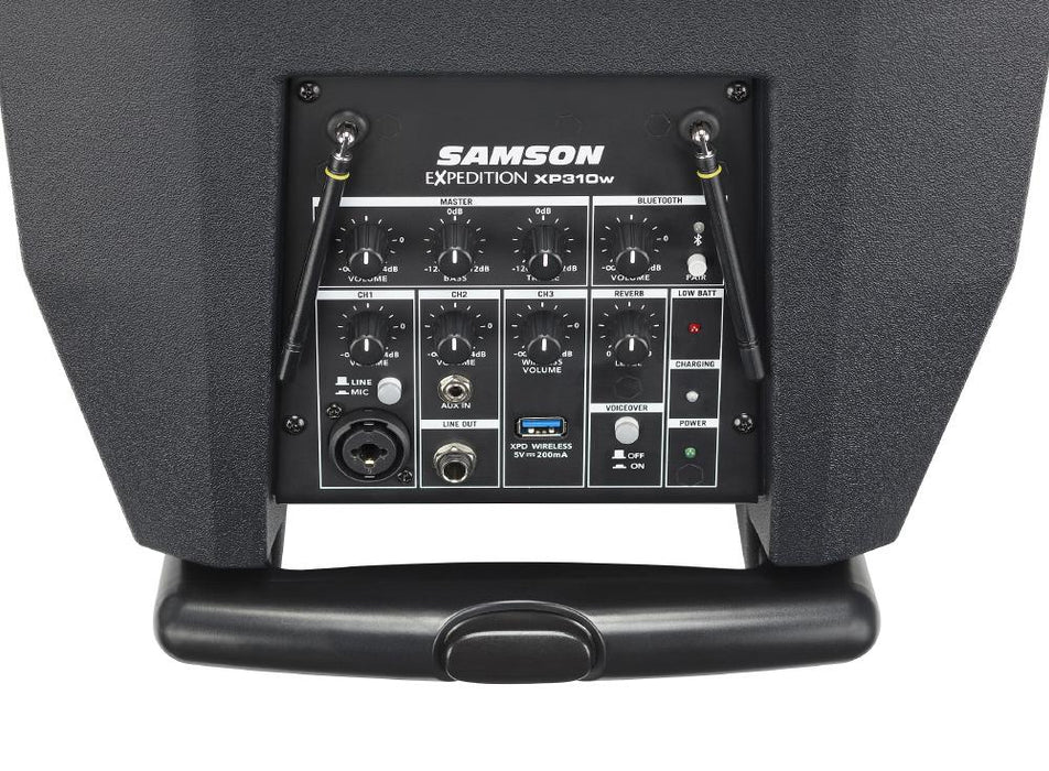 Samson Samson Expedition XP310W Portable PA with Handheld and AH8 Splash-Resistant Headset