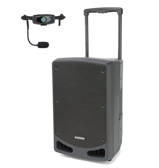 Samson Expedition XP312w Speaker 300 watts, Bluetooth, AH9/Qe Wireless Headset Mic