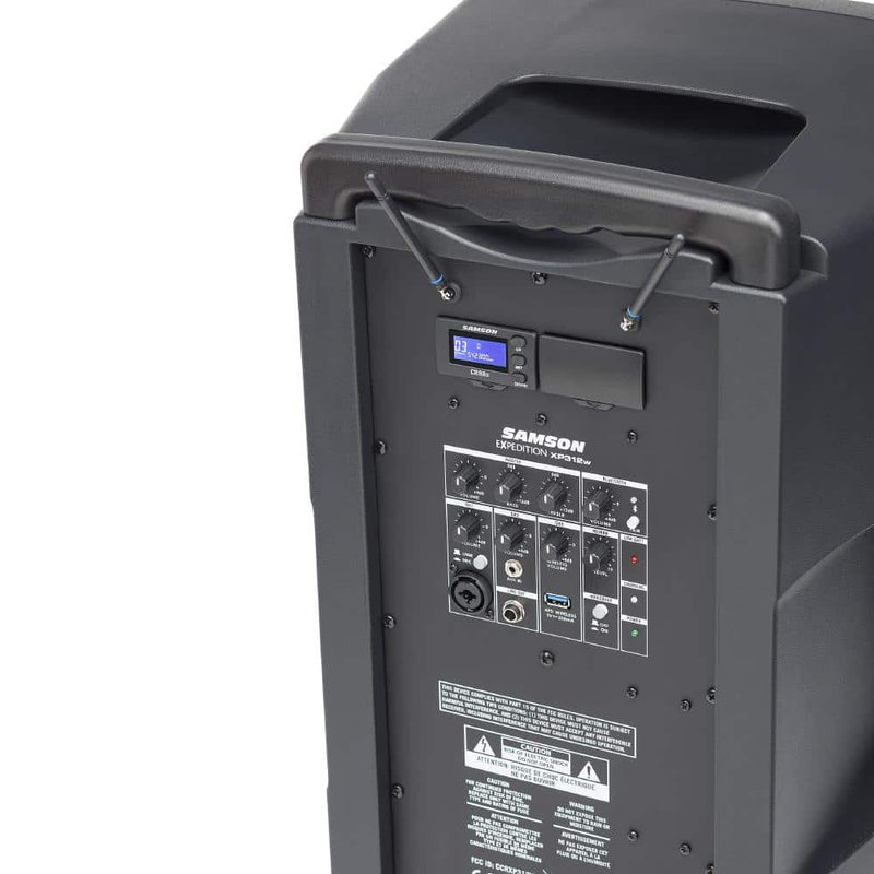 Samson Expedition XP312w Speaker 300 watts, Bluetooth, AH9/Qe Wireless Headset Mic