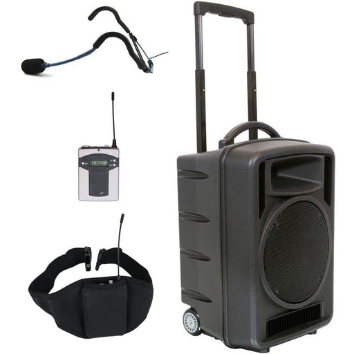 Audio Visual Sound System Portable Portable PA Sound Systems Battery Powered Speakers — AV Now Fitness Sound