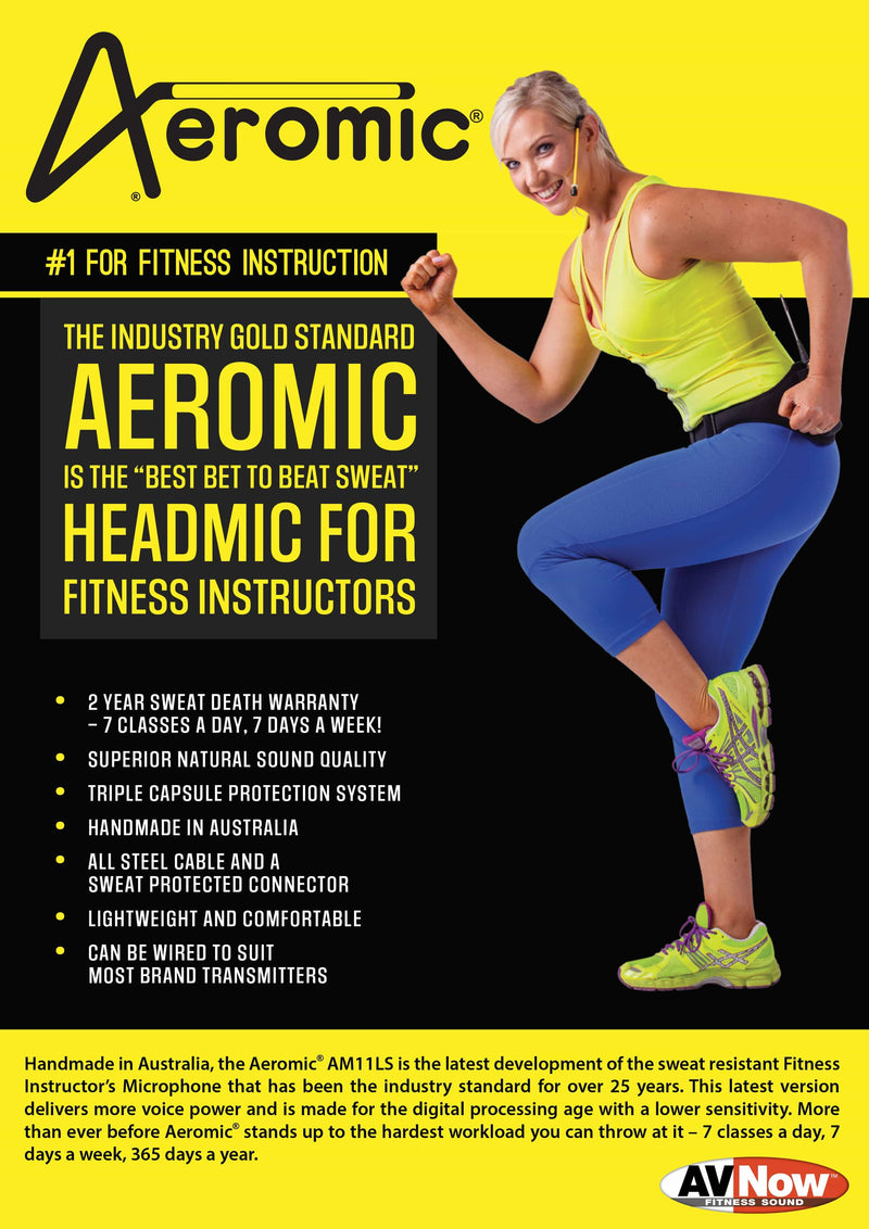 Fitness Audio Fitness Audio UHF Mini-TX Aeromic or Cyclemic System Bundle