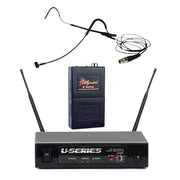 Fitness Audio Fitness Audio U-Series UHF Wireless Microphone System with FM41 Headset