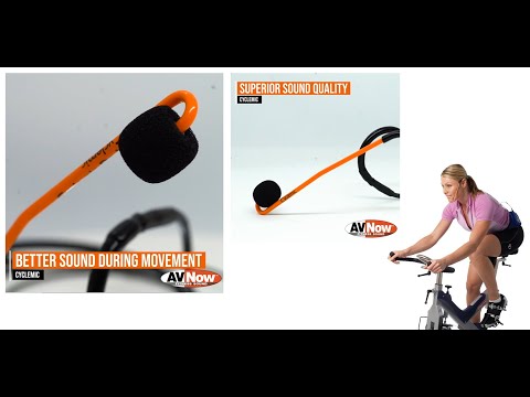 Cycling Microphone for Fitness Instructors