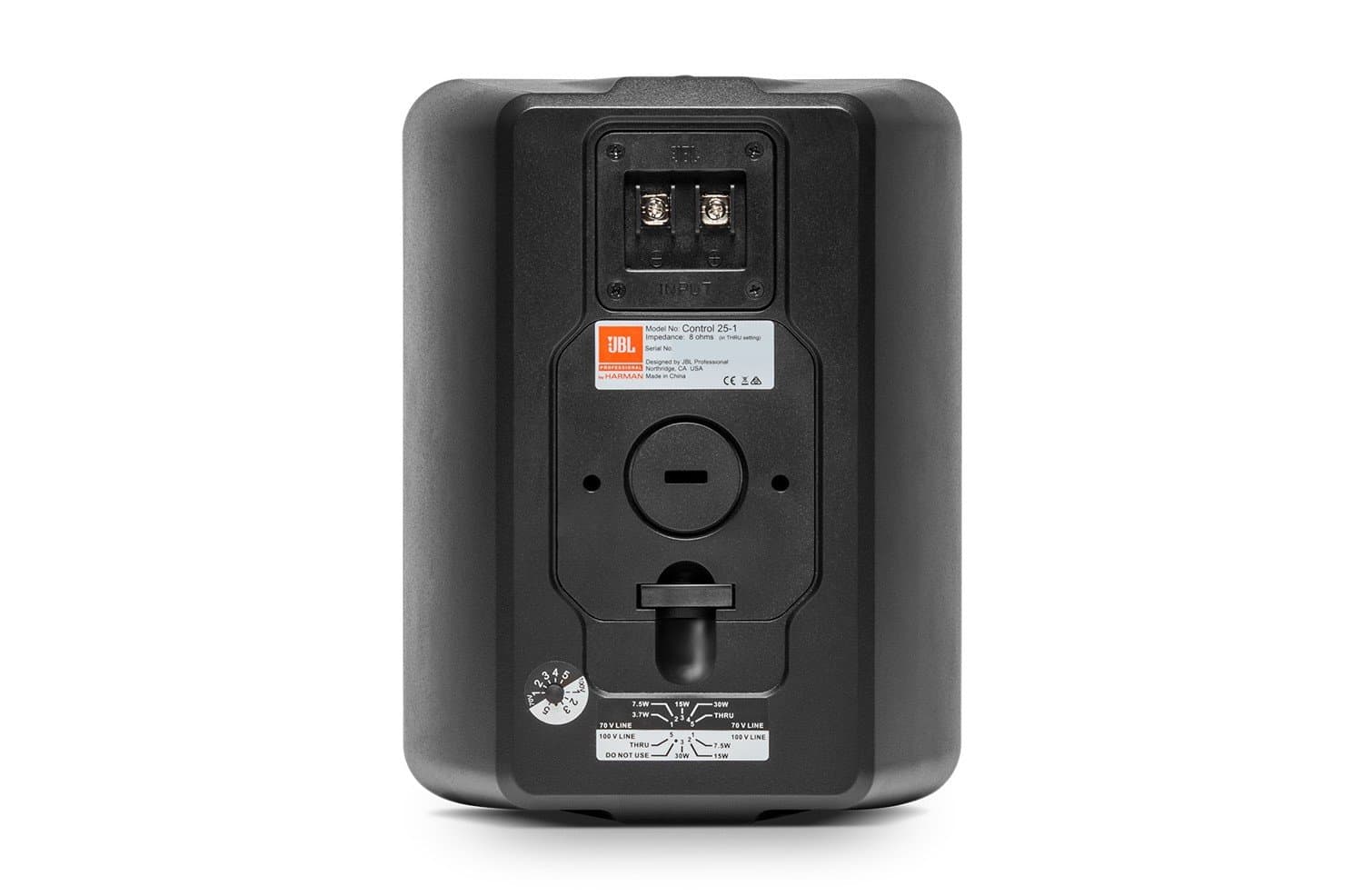 JBL Control 25-1 Speakers with Built-In Wall-Mount Brackets — AV