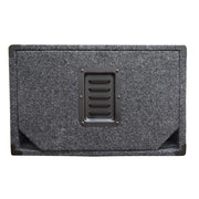 Odyssey 6 Space Rack in Gray with Padlock Door Handle