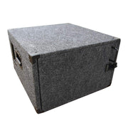 Odyssey 6 Space Rack in Gray with Padlock Door Handle