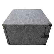 Odyssey 6 Space Rack in Gray with Padlock Door Handle