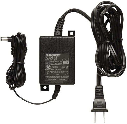 Shure 12V DC Power Supply for use with Shure BLX4, BLX88, BLX4R, PGXD4