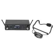 Samson Rack-mountable Samson AirLine 99 Wireless Fitness Headset System with Qe Fitness Mic (AH9-Qe/CR99)
