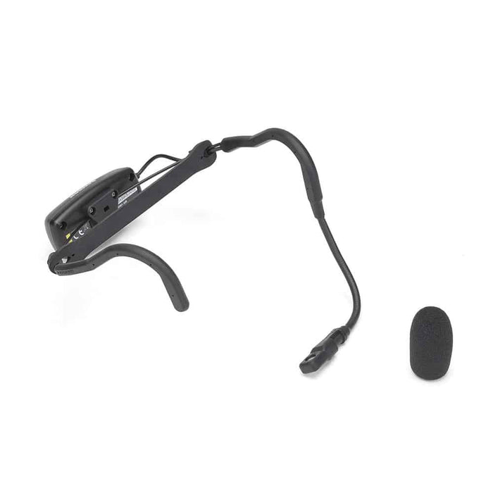 Samson Rack-mountable Samson AirLine 99 Wireless Fitness Headset System with Qe Fitness Mic (AH9-Qe/CR99)
