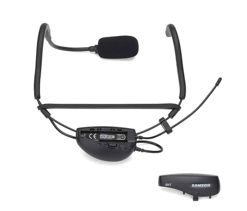 Samson Samson Airline 77 with QE Fitness Headset Microphone AH7 - SW7A7SQE