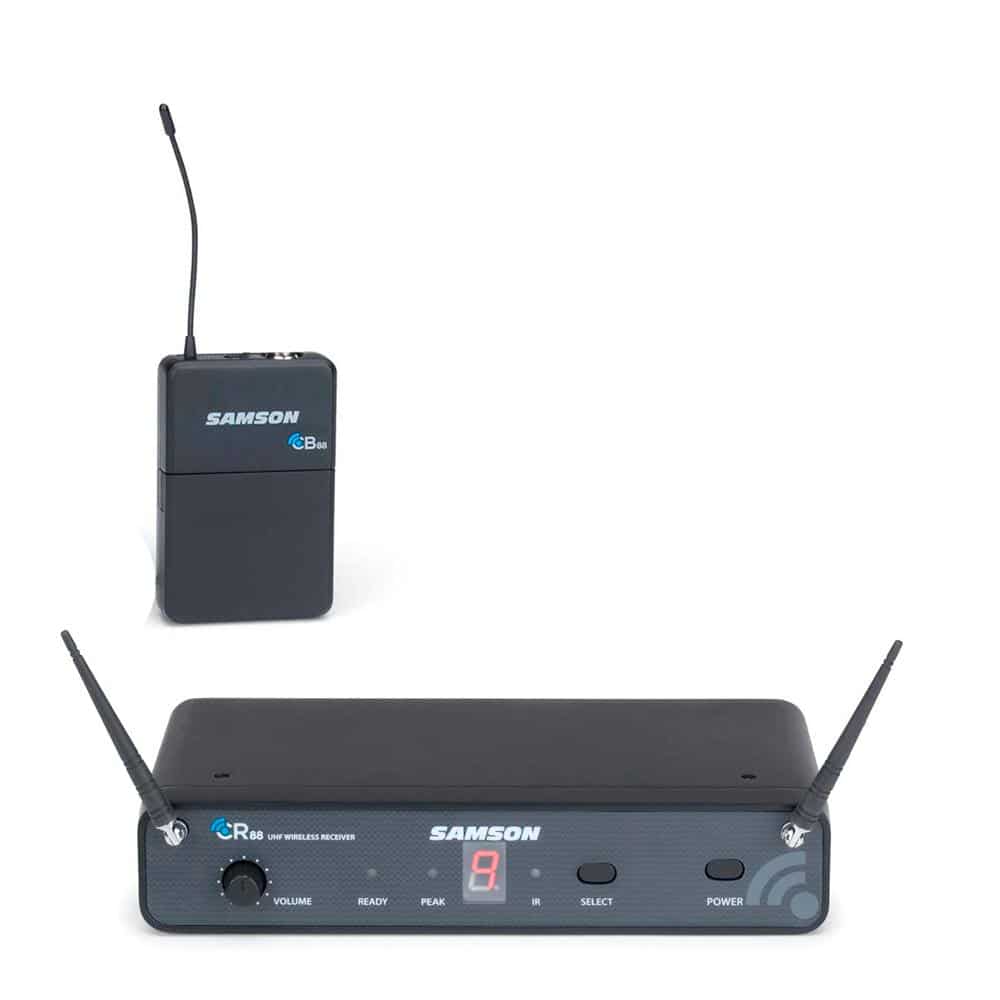 Samson　ワイヤレスマイク　セット　PA機器　CR288 SAMSON、Concert288、プレゼンテーションシステム、800MHz、スピーチ