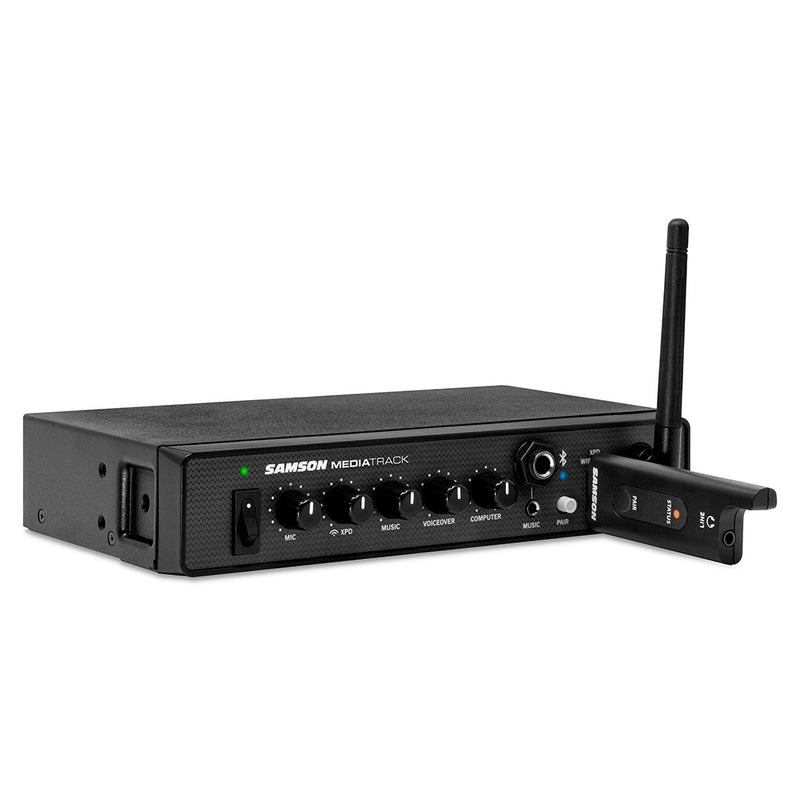 Samson MediaTrack Rackmount Mixer with Bluetooth and USB Interface