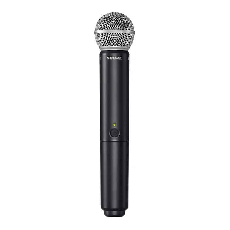 Shure BLX24R/SM58 Handheld Wireless System with Microphone — AV