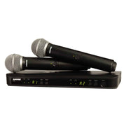 Shure Shure BLX1288/PG85 Dual-Channel Wireless System with Two Handheld Microphones