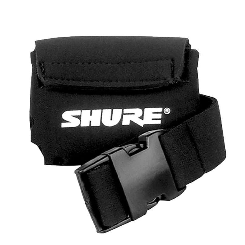 Calf Mic Belt For Wireless Transmitters - Breathable, Stretchy, Anti-Slip, Beige, Fits Shure/Lectrosonics