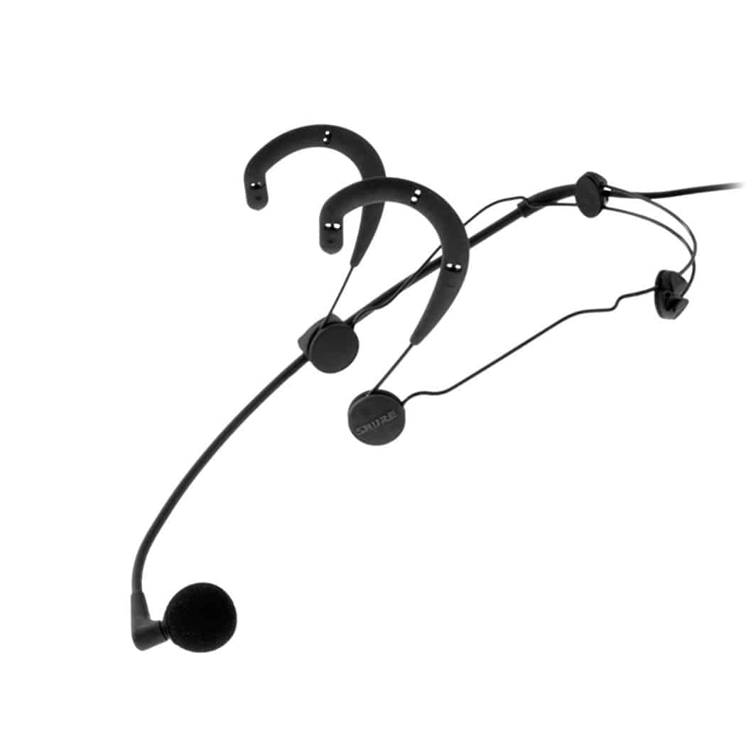 Shure WBH54 Black/Tan Headworn Microphone with Case and TA4F