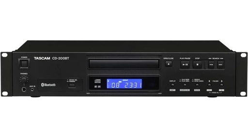 Discontinued CD-200BT Tascam CD player with Bluetooth Receiver
