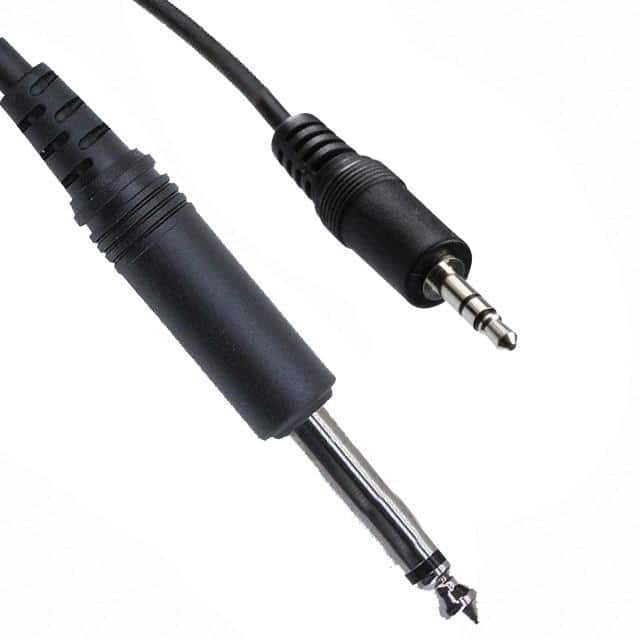 Mini to Quarter Inch TS 6 Foot AUX Cord Cable