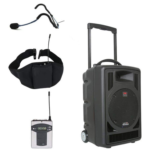 AV Now Fit 800 Battery-Powered Portable System with E-mic Headset