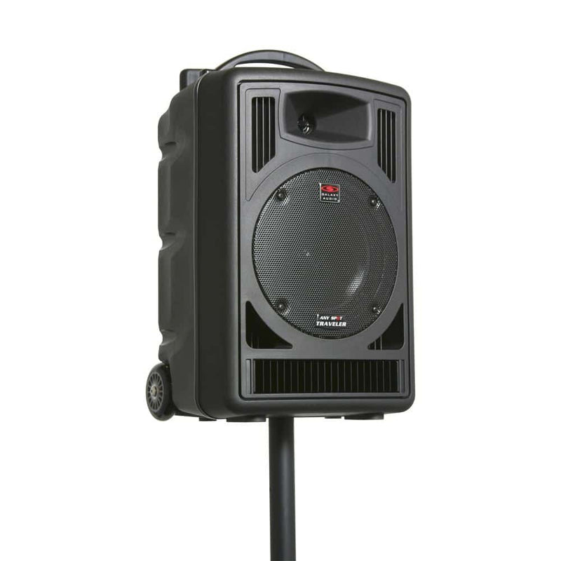 Galaxy Audio Galaxy Audio TV8 Portable Speaker with Bluetooth with Wheels and a Handle