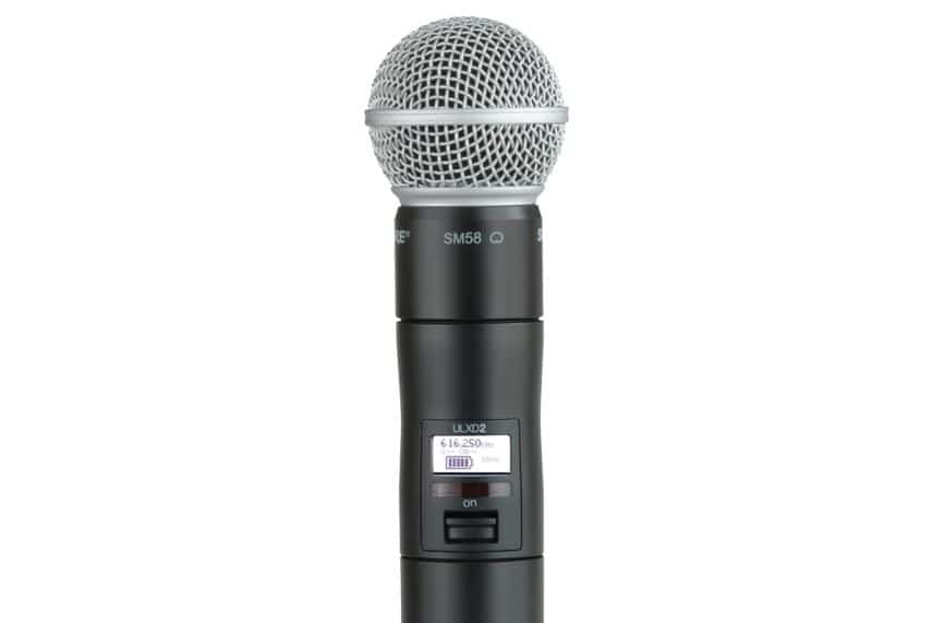 Shure ULX Handheld Wireless Transmitter with SM58 Microphone — AV