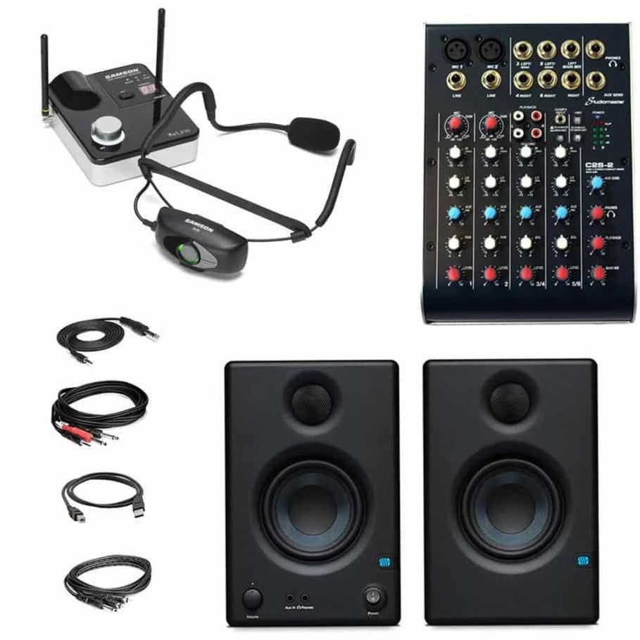Complete Virtual Content Creator Kit with Samson Airline 99m Wireless Mic System