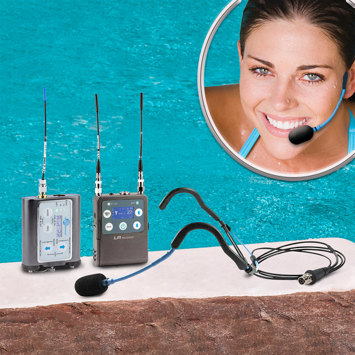 Lectrosonics Aquatic/Submersible Wireless Microphone System with E-mic Fitness Headset Microphone